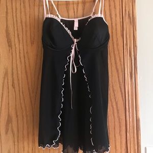 VS Lingerie black + pink